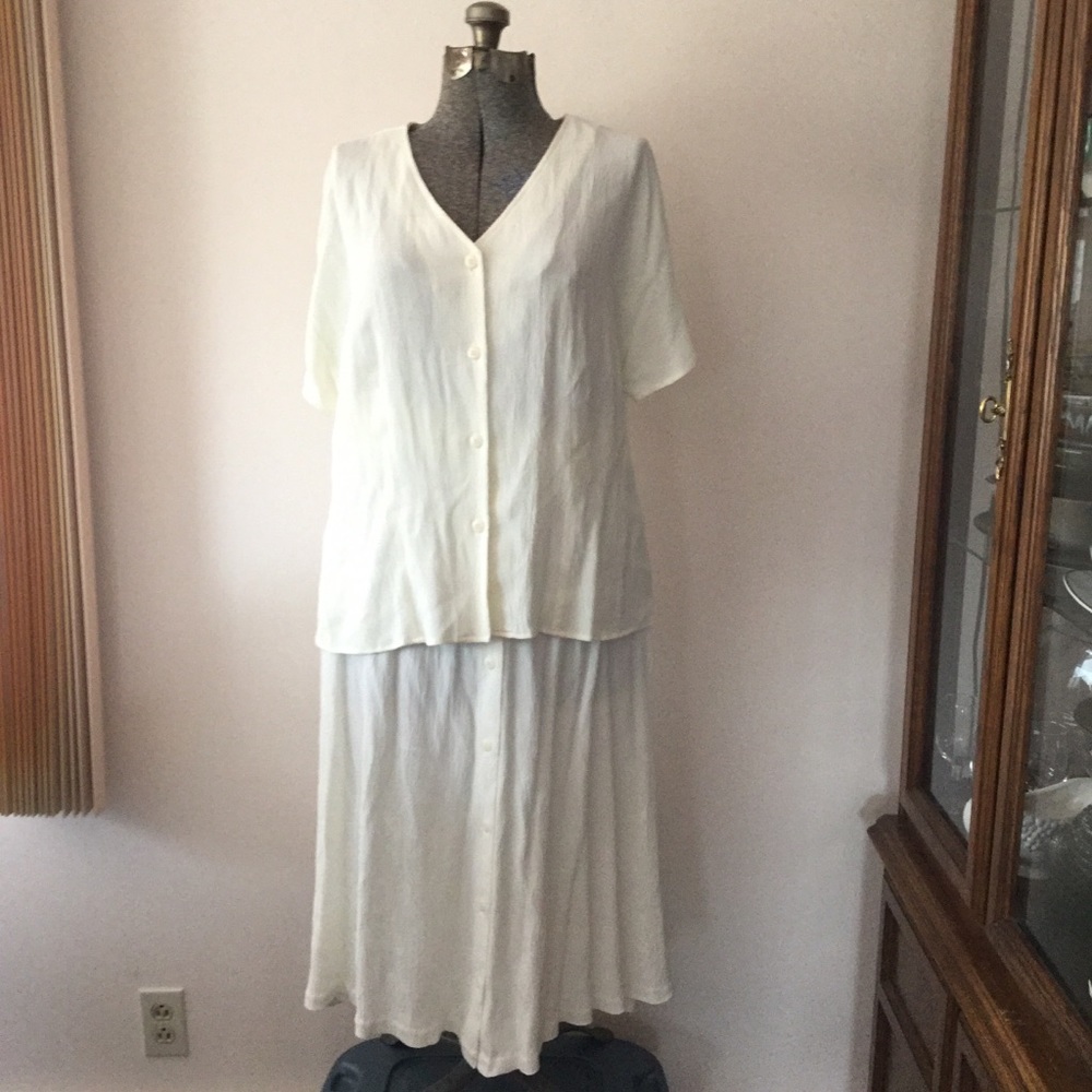 Vintage size 12 Carole Little 2 piece dress